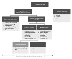Fig. 2: Investment consulting within the context of various consulting services.